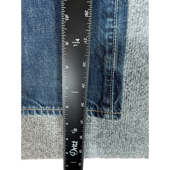 Levi's 527 Straight Leg Jeans Mens 38x30 Blue Denim Cotton Stretch Medium Wash - Picture 7 of 8